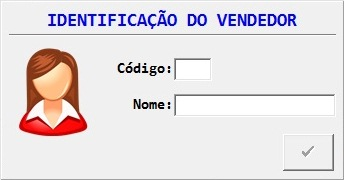 PAF-ECF AVANÇO INFORMÁTICA 25 Aparecerá a seguinte tela: Digite o número do documento do cliente para consultar o cadastro.