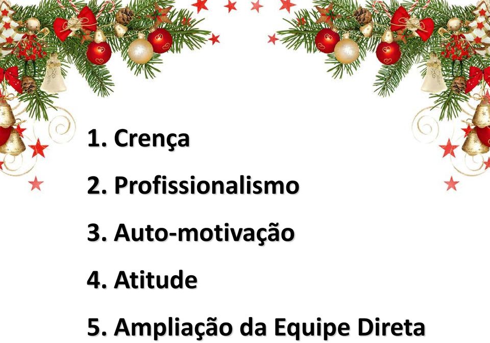 Auto-motivação 4.