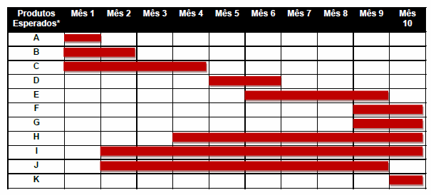 Tabela 8 - Cronograma de execução para municípios com população superior a 20.000 habitantes 11.