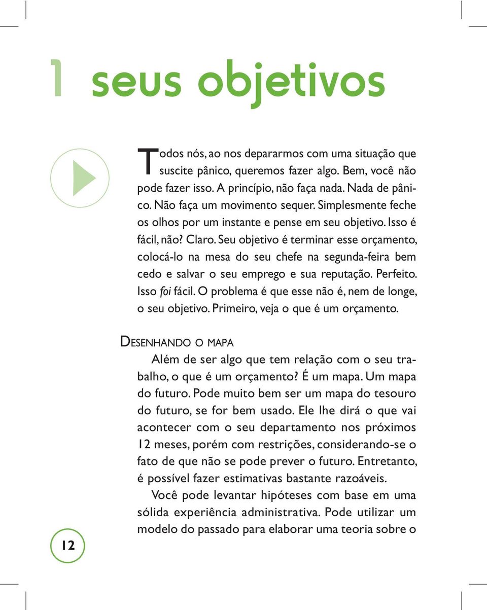 Seu objetivo é terminar esse orçamento, colocá-lo na mesa do seu chefe na segunda-feira bem cedo e salvar o seu emprego e sua reputação. Perfeito. Isso foi fácil.