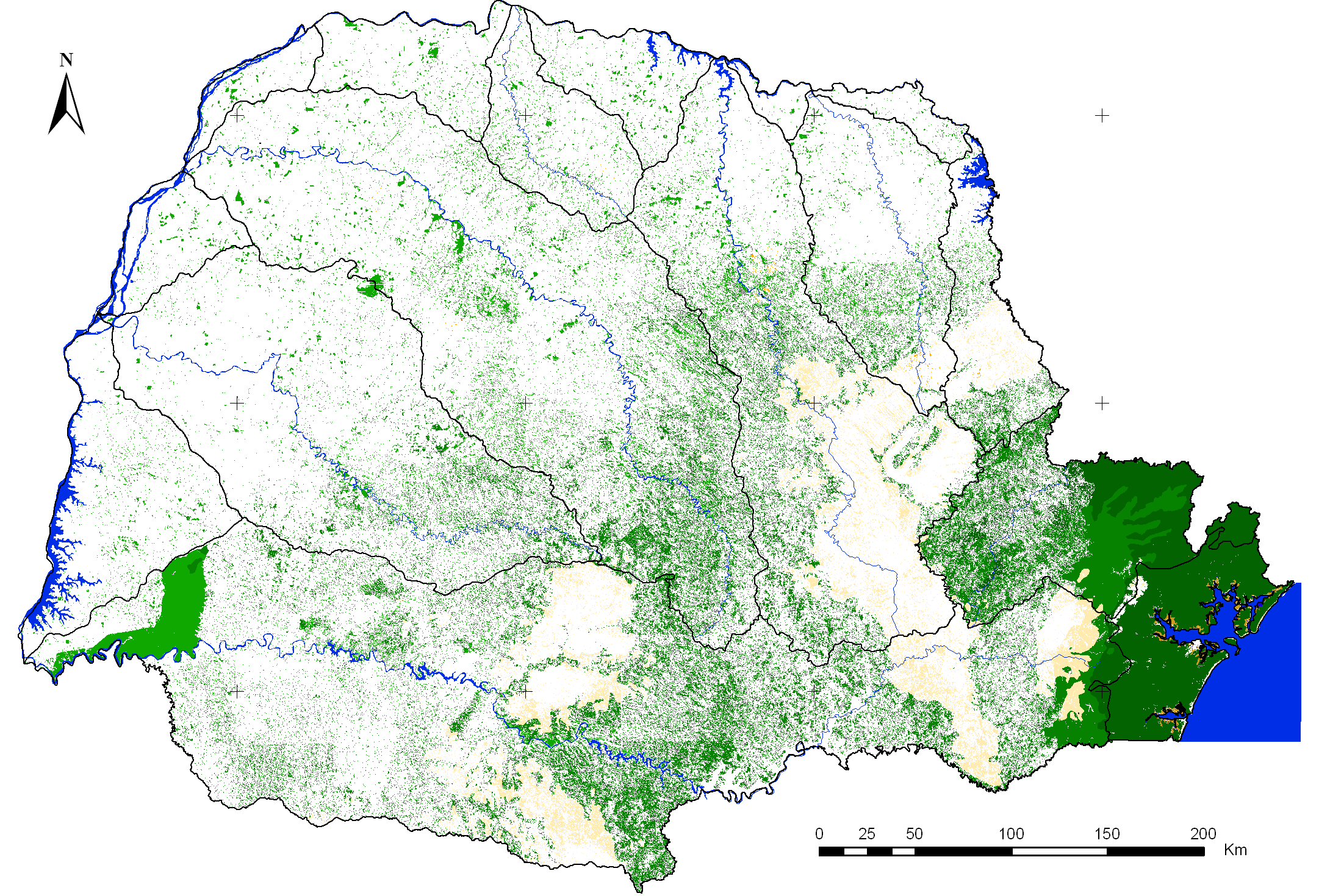 9,84% Florestas em 2010 PARANÁ FLORESTAS ORIGINAIS
