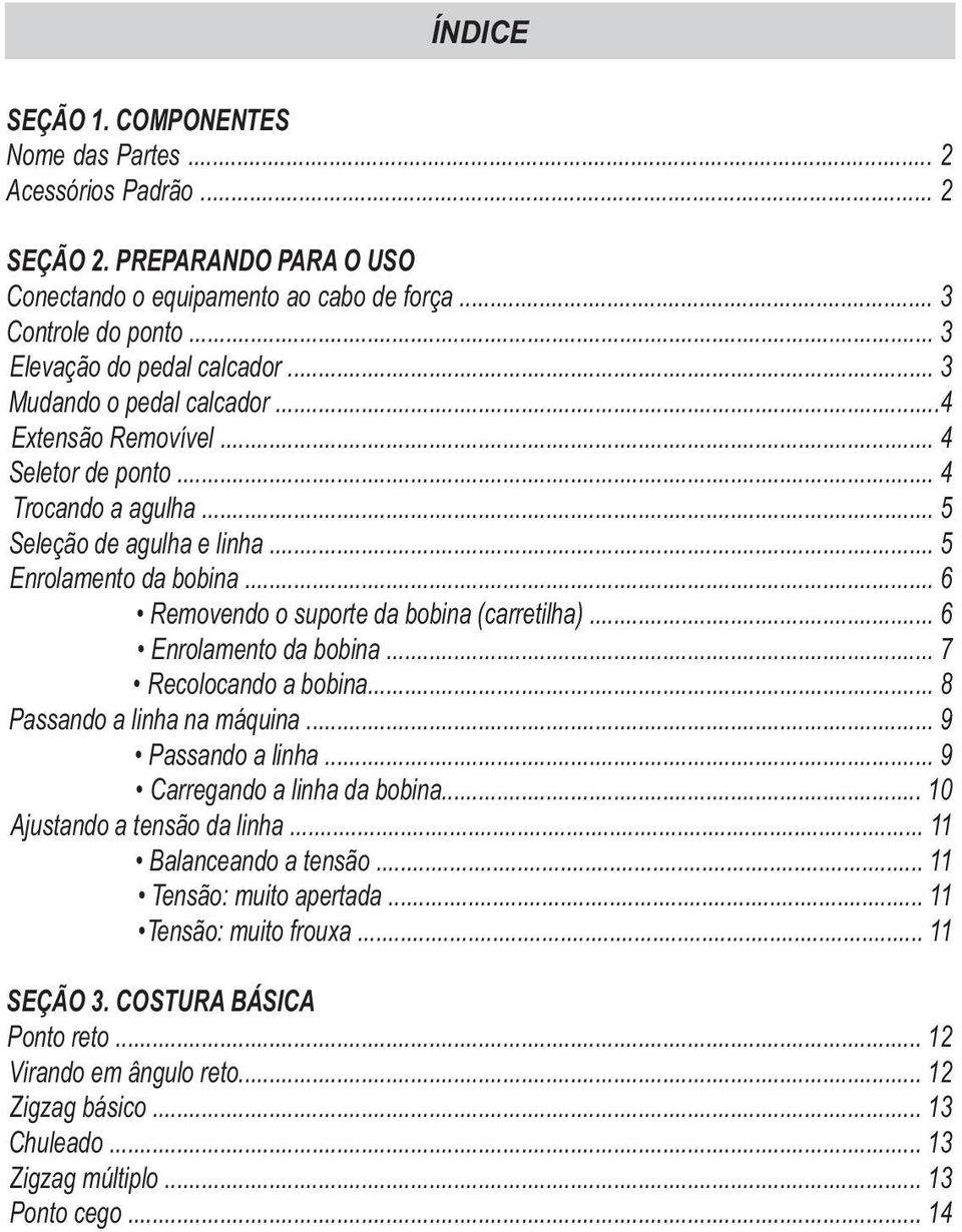MANUAL DE INSTRUÇÕES MÁQUINA DE COSTURA - PDF Free Download