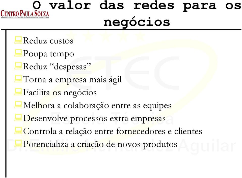 colaboração entre as equipes Desenvolve processos extra empresas