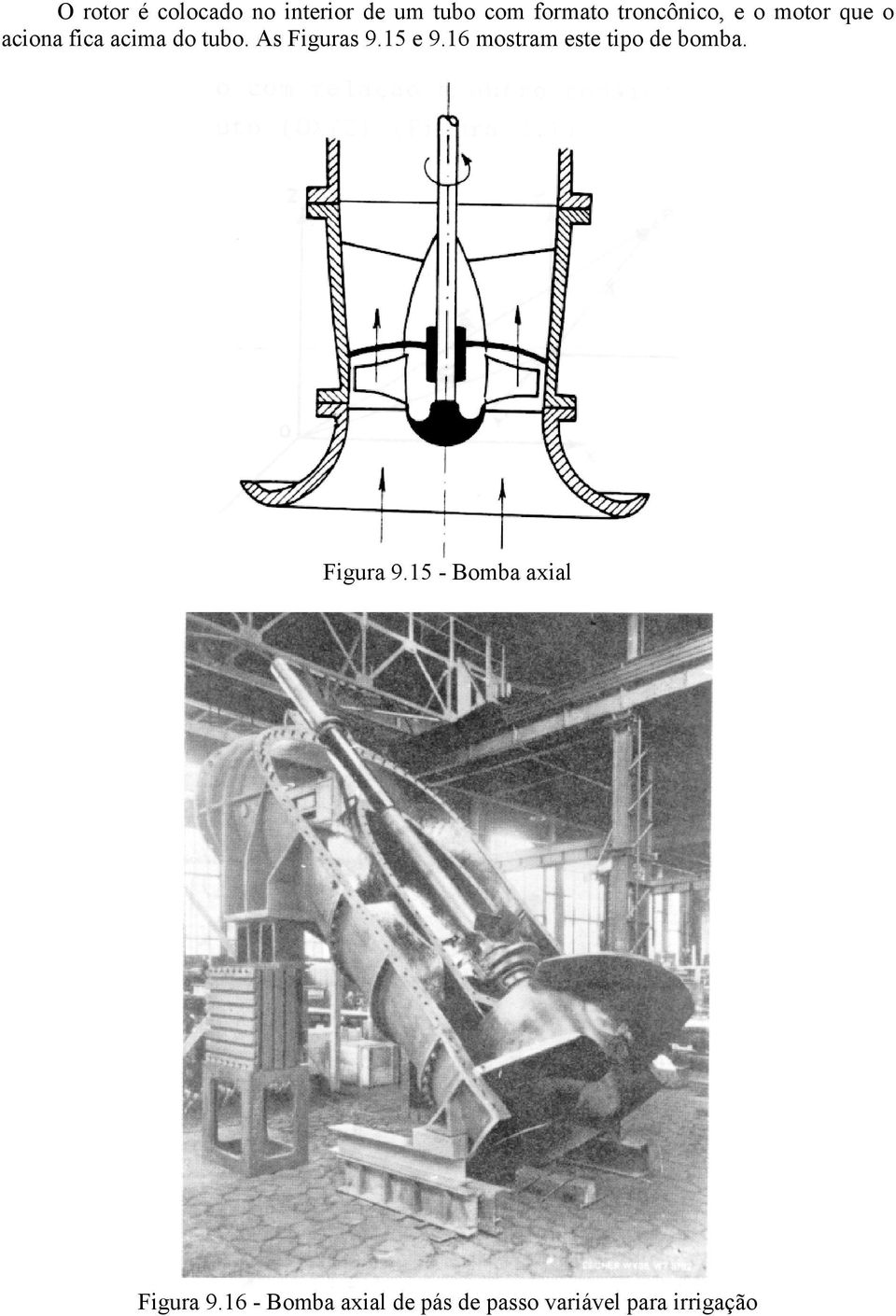 As Figuras 9.15 e 9.16 mostram este tipo de bomba. Figura 9.