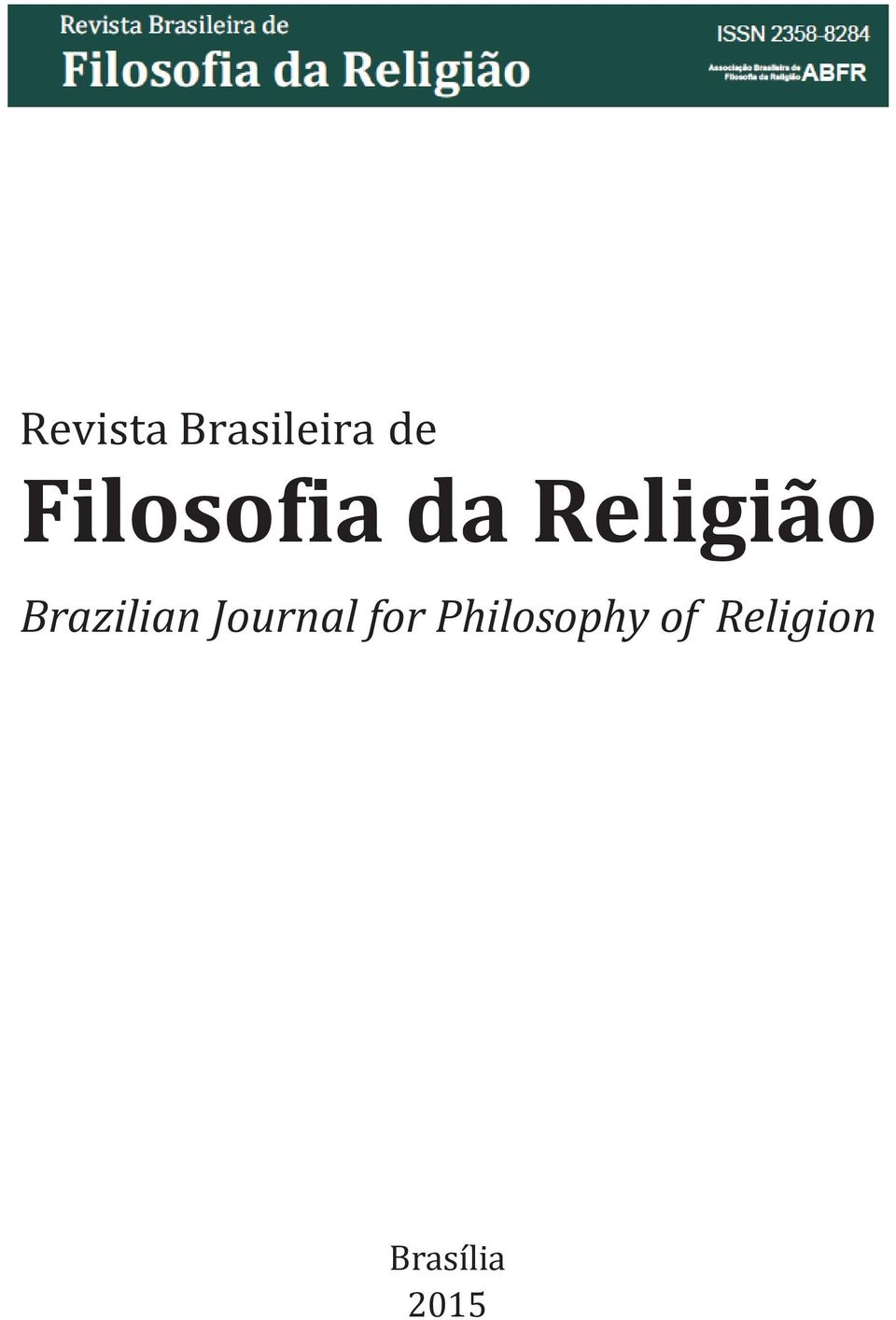 Brazilian Journal for