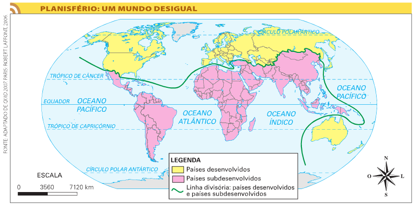 Critério: Desenvolvimento socioeconômico Várias