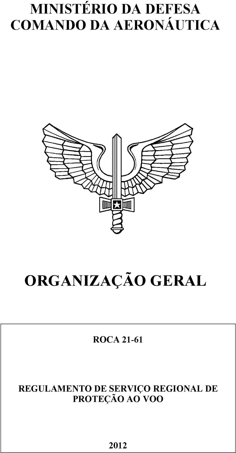 ROCA 21-61 REGULAMENTO DE