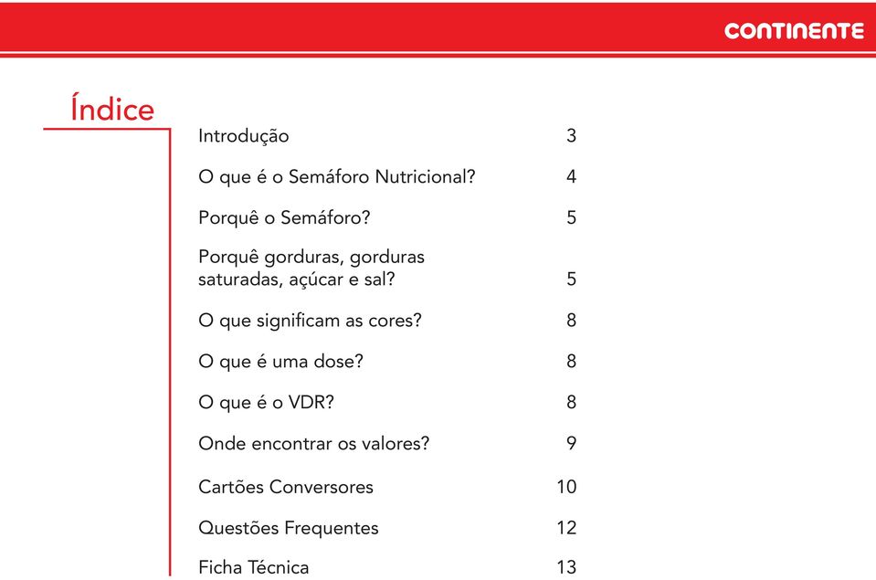 5 O que significam as cores? 8 O que é uma dose? 8 O que é o VDR?