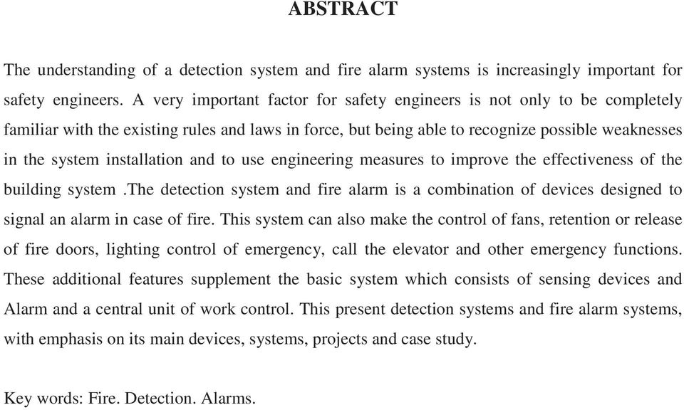 installation and to use engineering measures to improve the effectiveness of the building system.