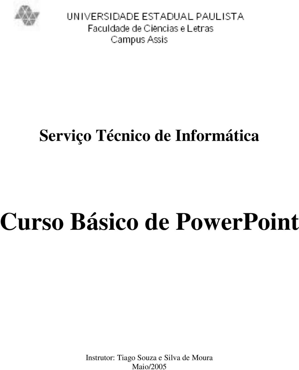 de PowerPoint Instrutor: