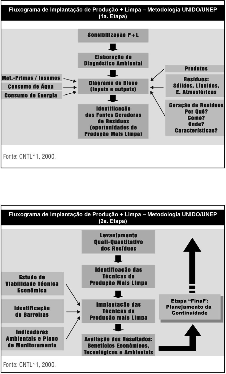 Etapa)  Metodologia UNIDO/UNEP (2a.