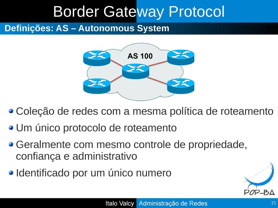 Geralmente com mesmo controle de propriedade, confiança e