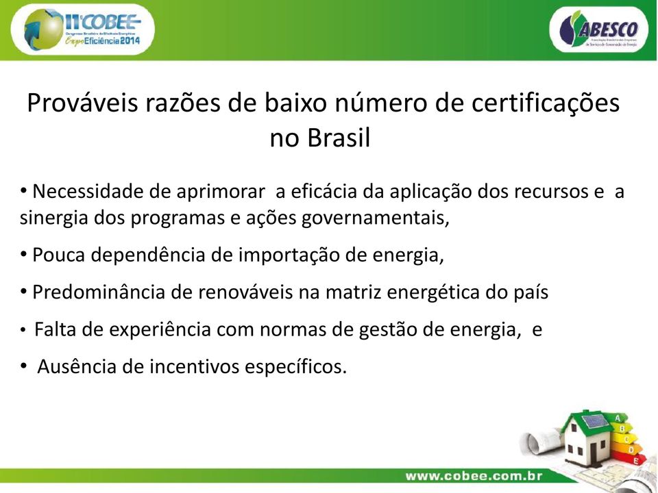 dependência de importação de energia, Predominância de renováveis na matriz energética do