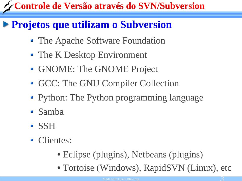 Collection Python: The Python programming language Samba SSH Clientes: