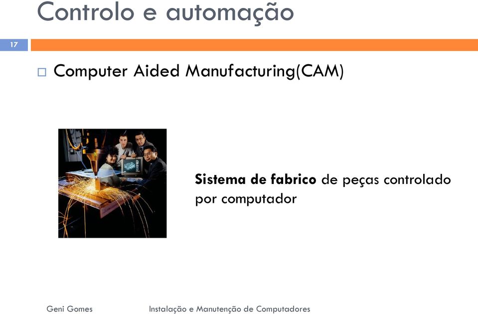 Manufacturing(CAM) Sistema