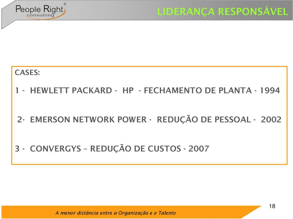 NETWORK POWER - REDUÇÃO DE PESSOAL -