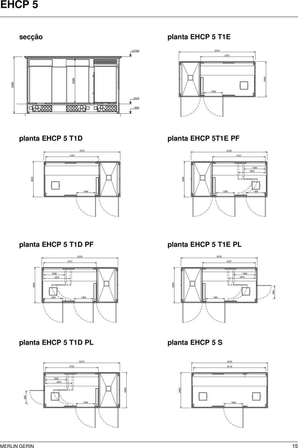 EHCP 5 T1D PF planta EHCP 5 T1E PL