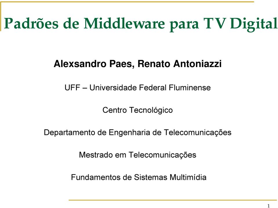 Centro Tecnológico Departamento de Engenharia de