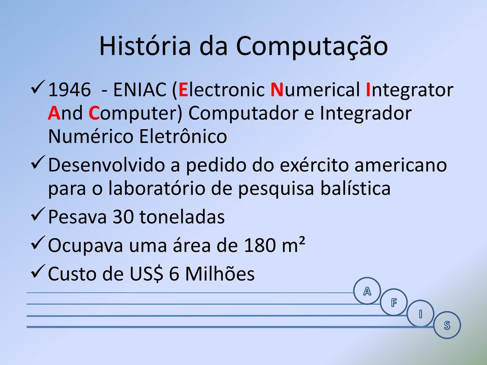 a pedido do exército americano para o laboratório de pesquisa