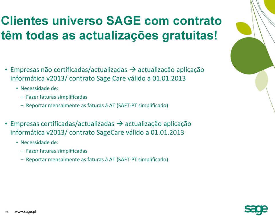 / contrato Sage Care válido a 01.