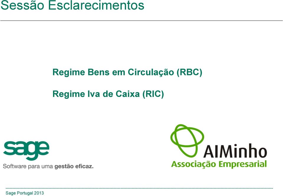 Circulação (RBC) Regime