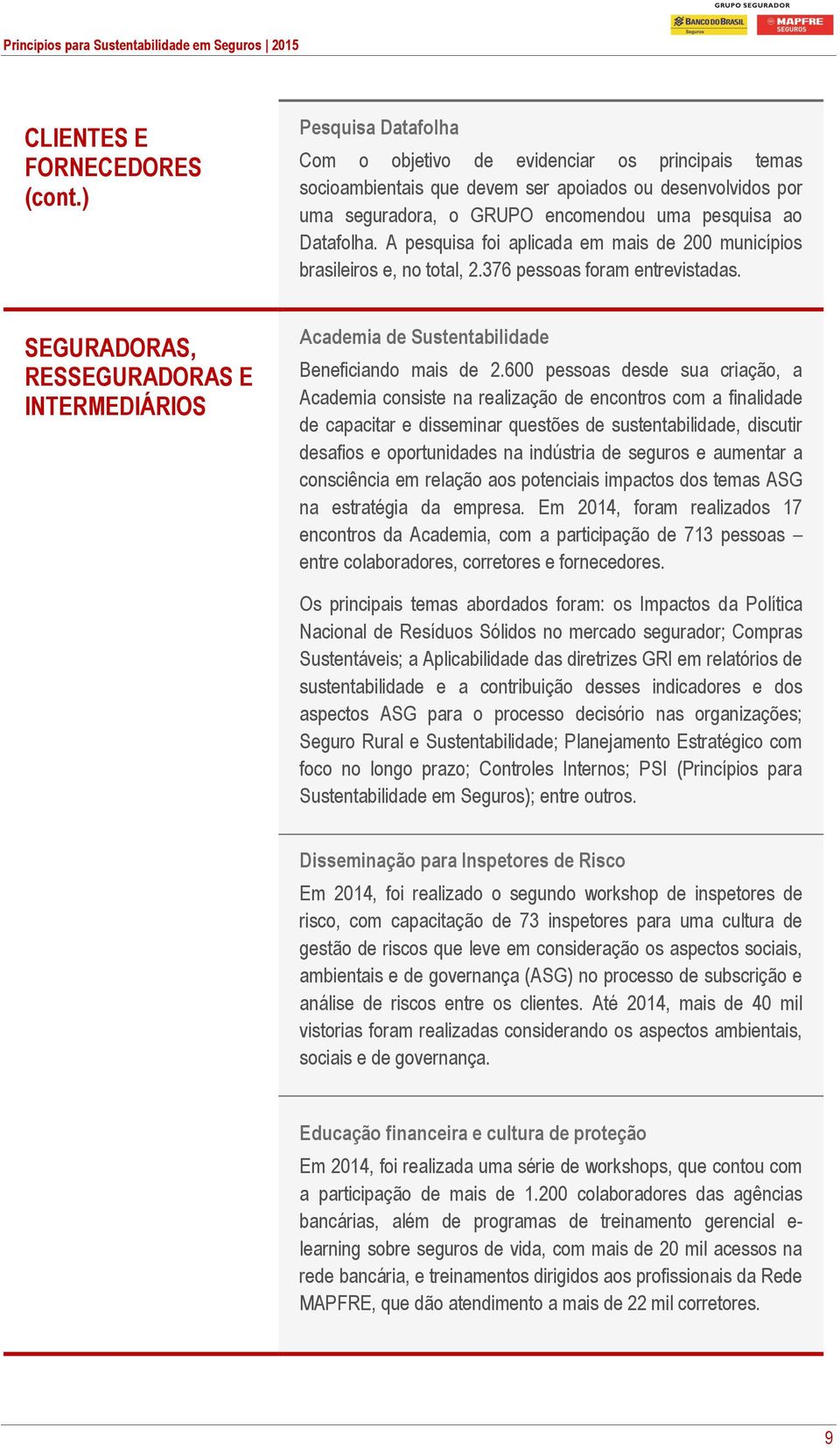 A pesquisa foi aplicada em mais de 200 municípios brasileiros e, no total, 2.376 pessoas foram entrevistadas.