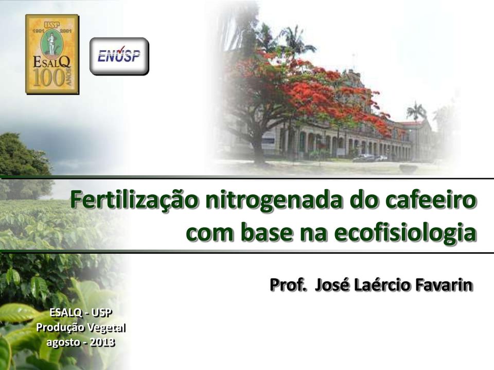 ecofisiologia ESALQ - USP