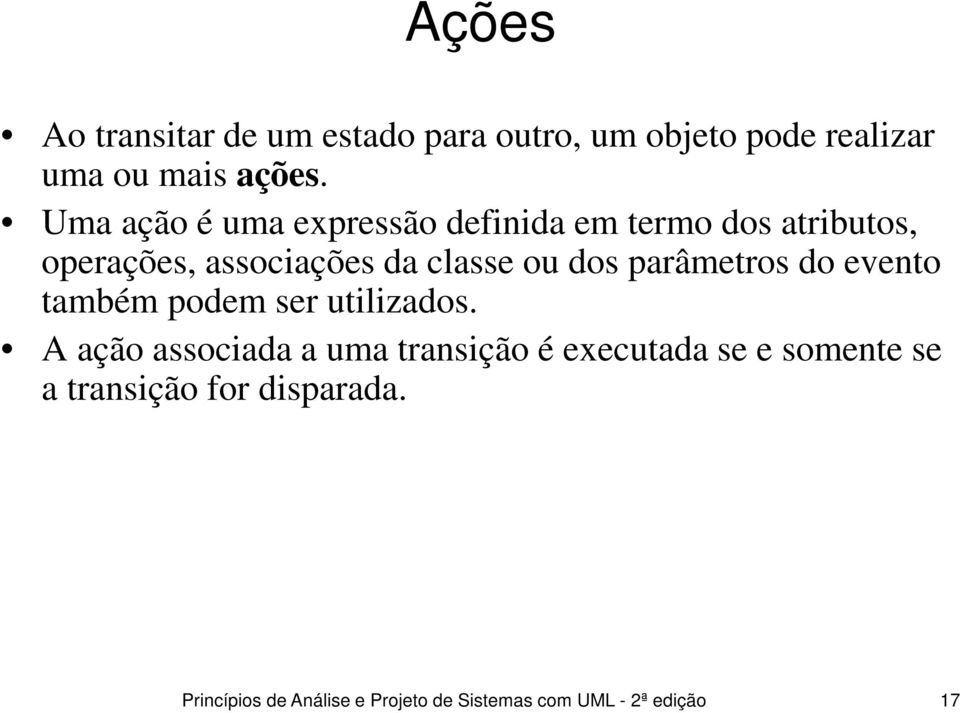 parâmetros do evento também podem ser utilizados.