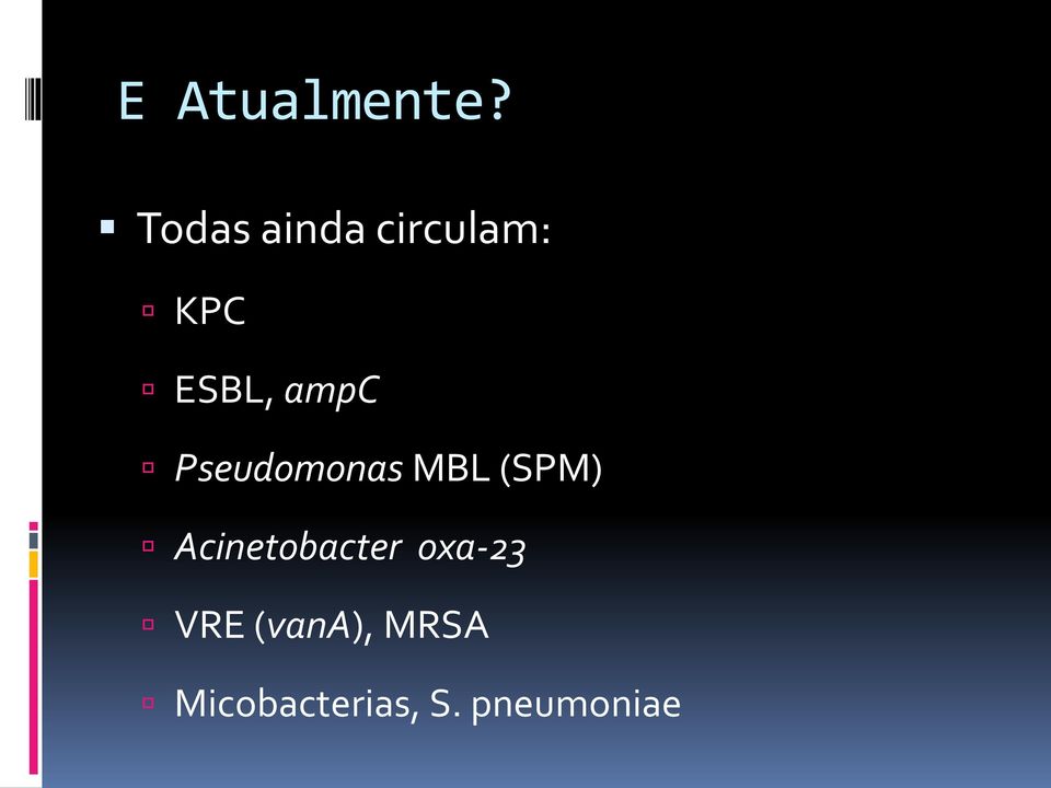 ampc Pseudomonas MBL (SPM)