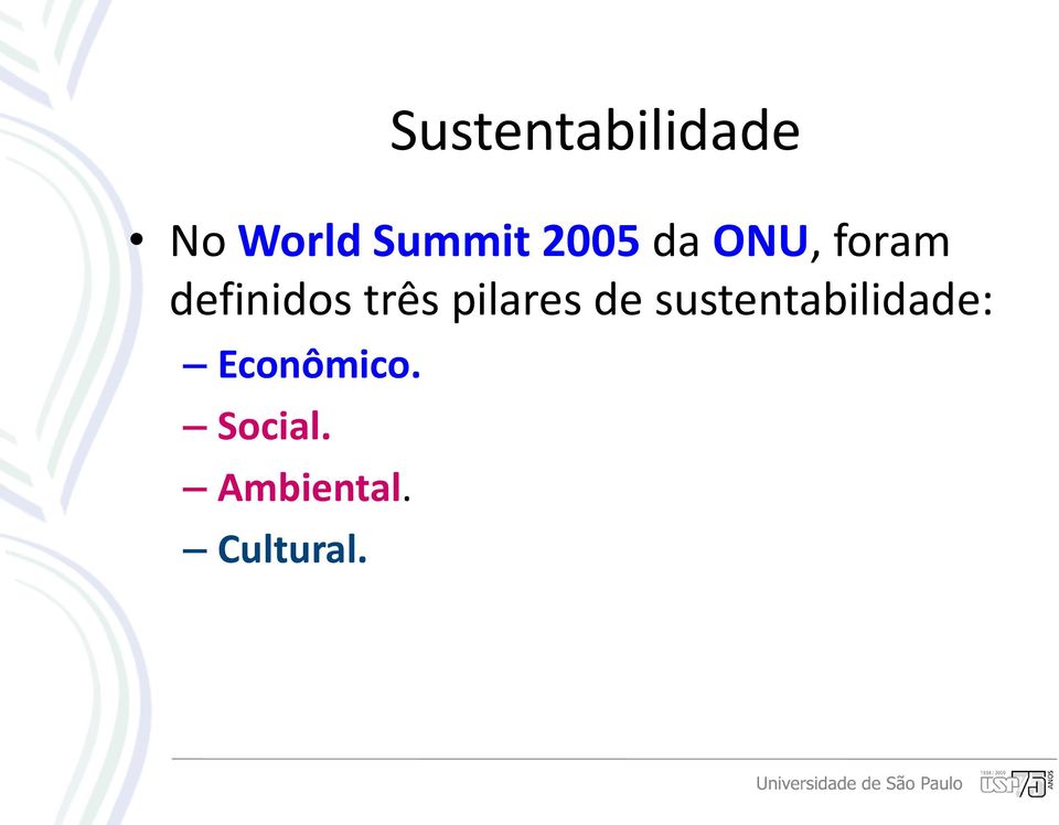 pilares de sustentabilidade: