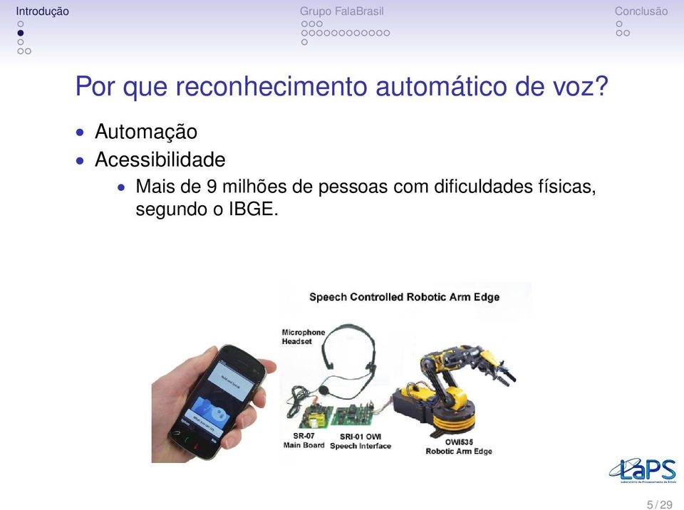 Automação Acessibilidade Mais de 9