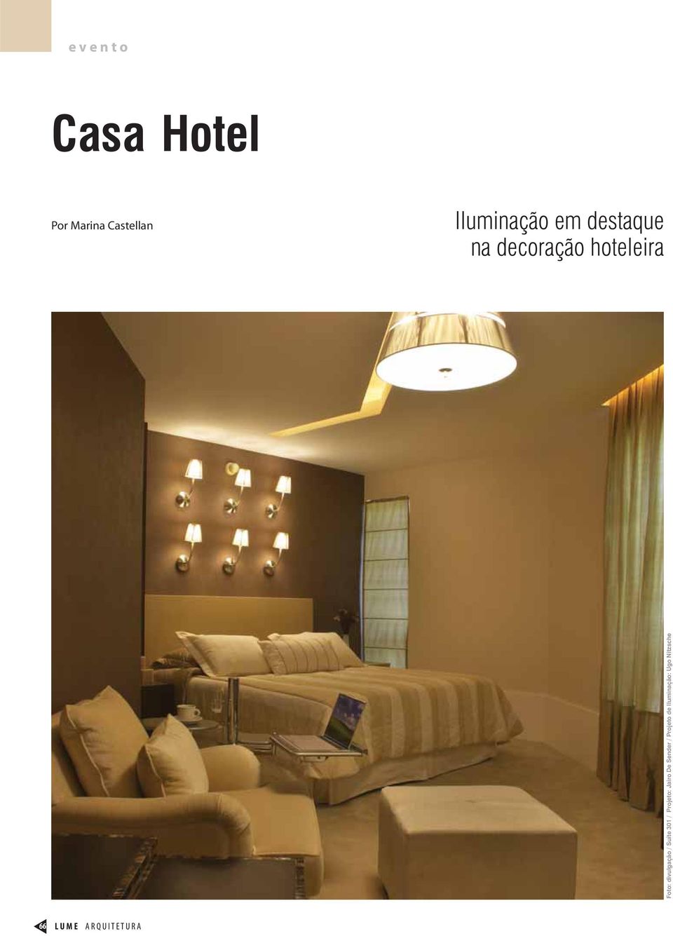 na decoração hoteleira / Suíte 301