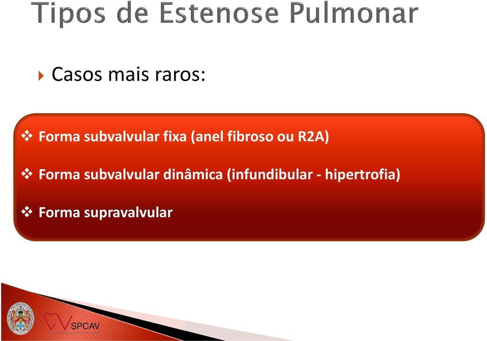 R2A) Forma subvalvular dinâmica