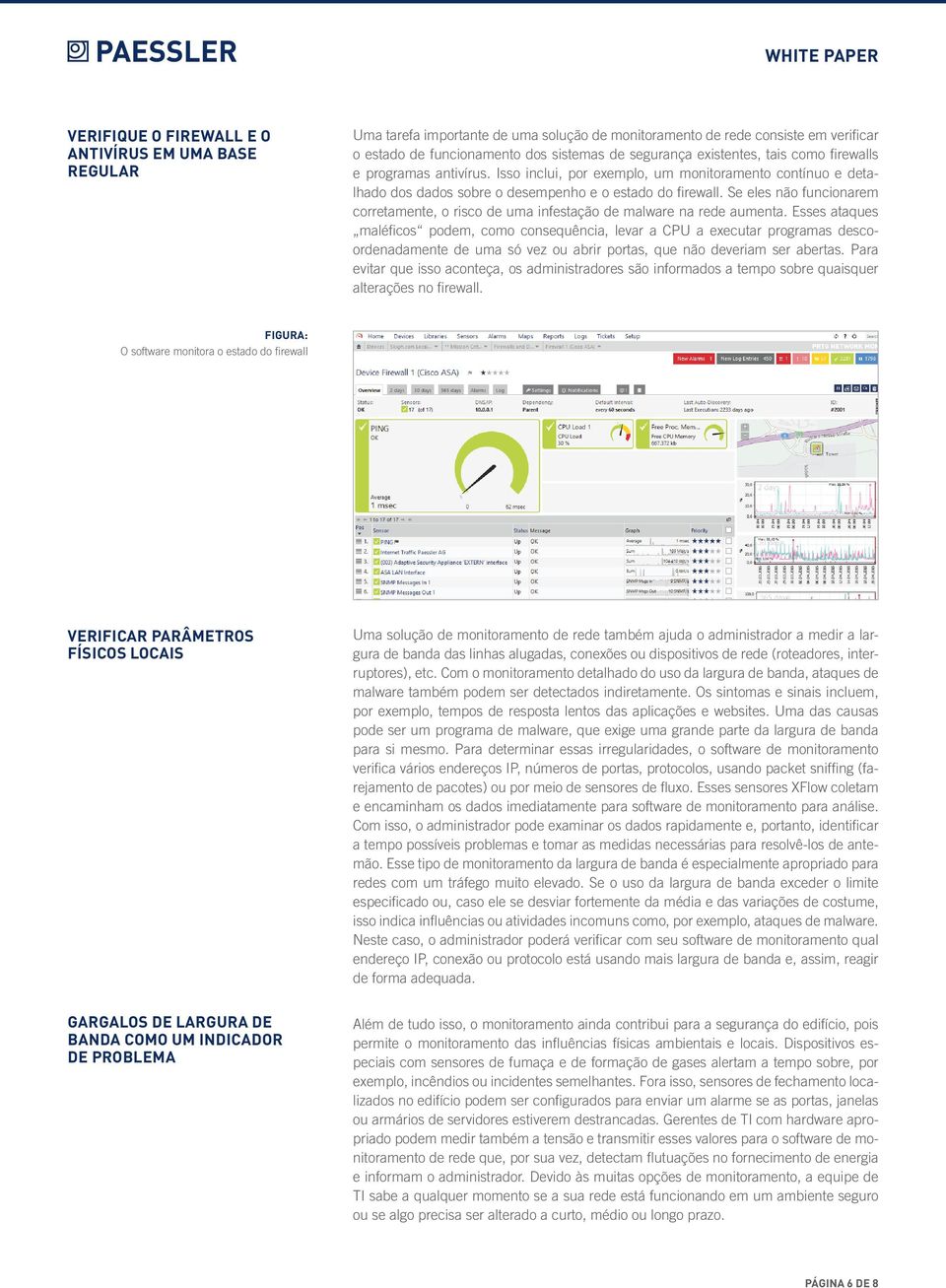 Se eles não funcionarem corretamente, o risco de uma infestação de malware na rede aumenta.