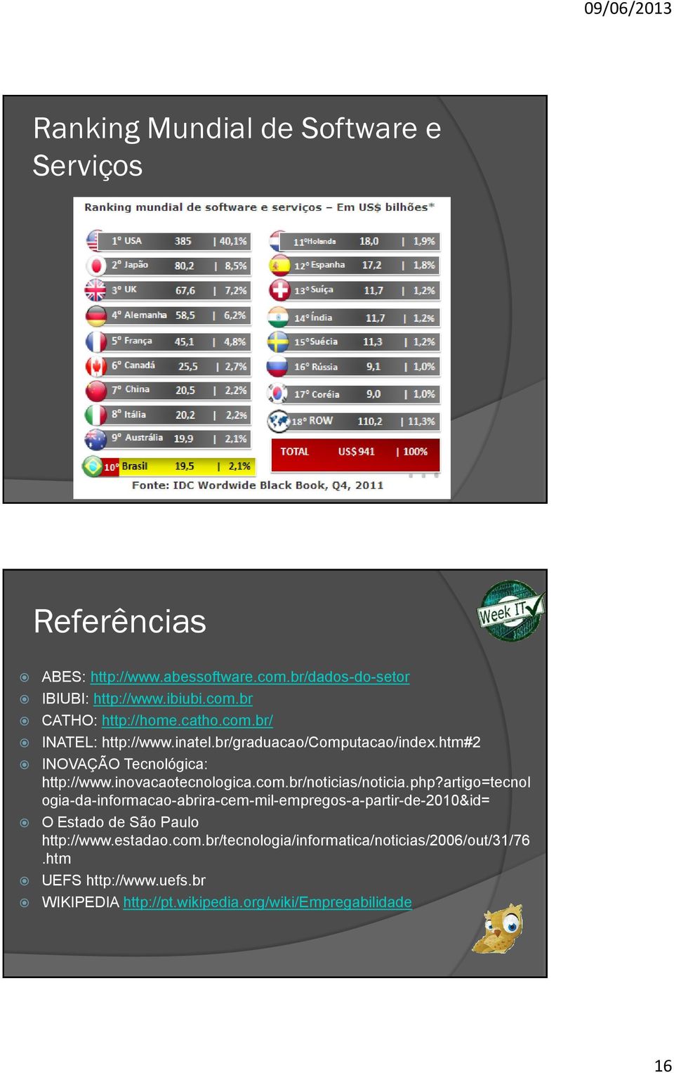 php?artigo=tecnol ogia-da-informacao-abrira-cem-mil-empregos-a-partir-de-2010&id= O Estado de São Paulo http://www.estadao.com.