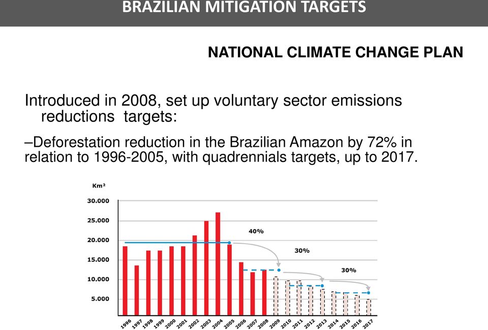 reductions targets: Deforestation reduction in the Brazilian