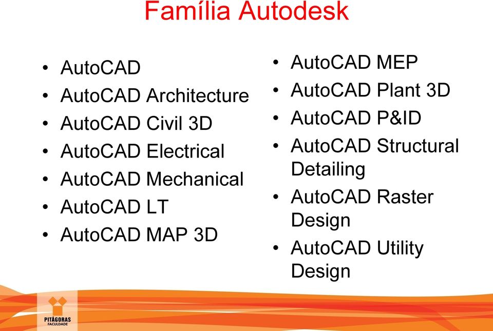 MAP 3D AutoCAD MEP AutoCAD Plant 3D AutoCAD P&ID AutoCAD