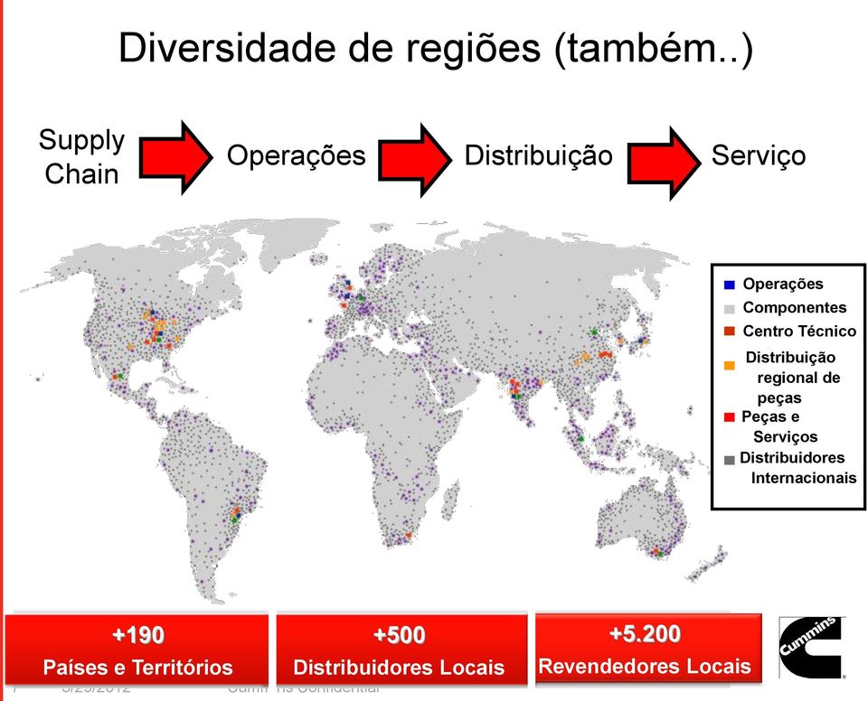 Técnico Distribuição regional de peças Peças e Serviços Distribuidores