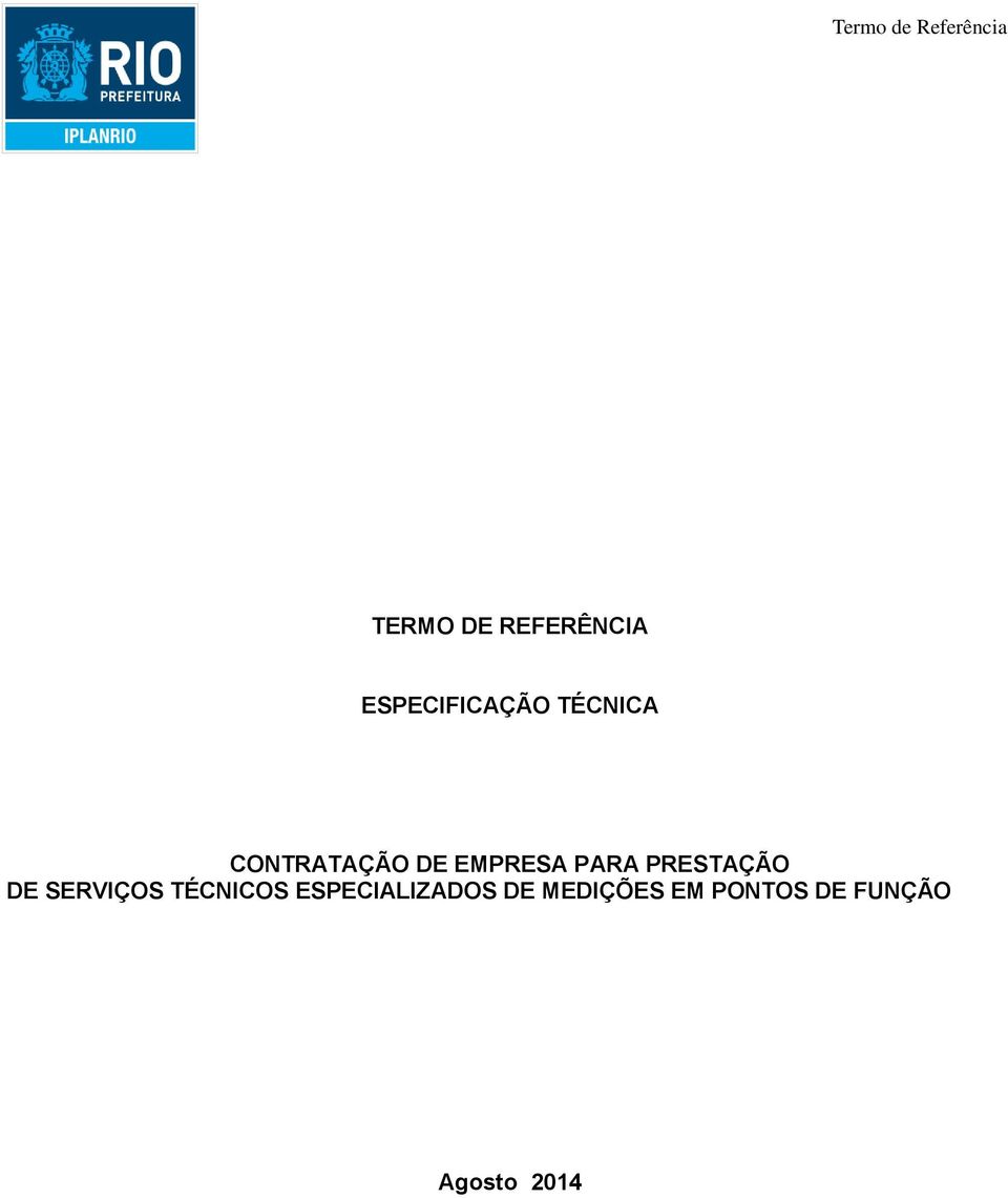 PARA PRESTAÇÃO DE SERVIÇOS TÉCNICOS