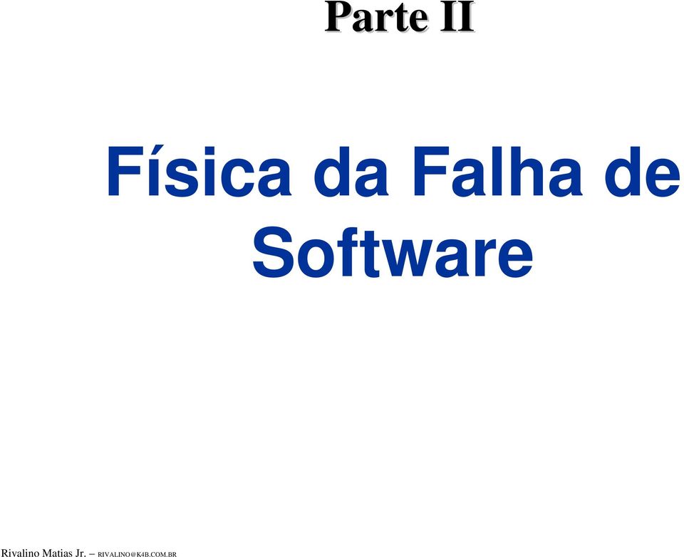 Falha de