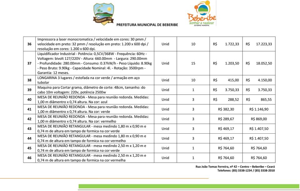 37kW/h - Peso Líquido: 8.90kg - Peso Bruto: 9.90kg - Capacidade Nominal: 4l. - Rotação: 3500rpm - Garantia: 12 meses.