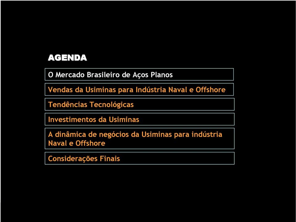 Tecnológicas Investimentos da Usiminas A dinâmica de