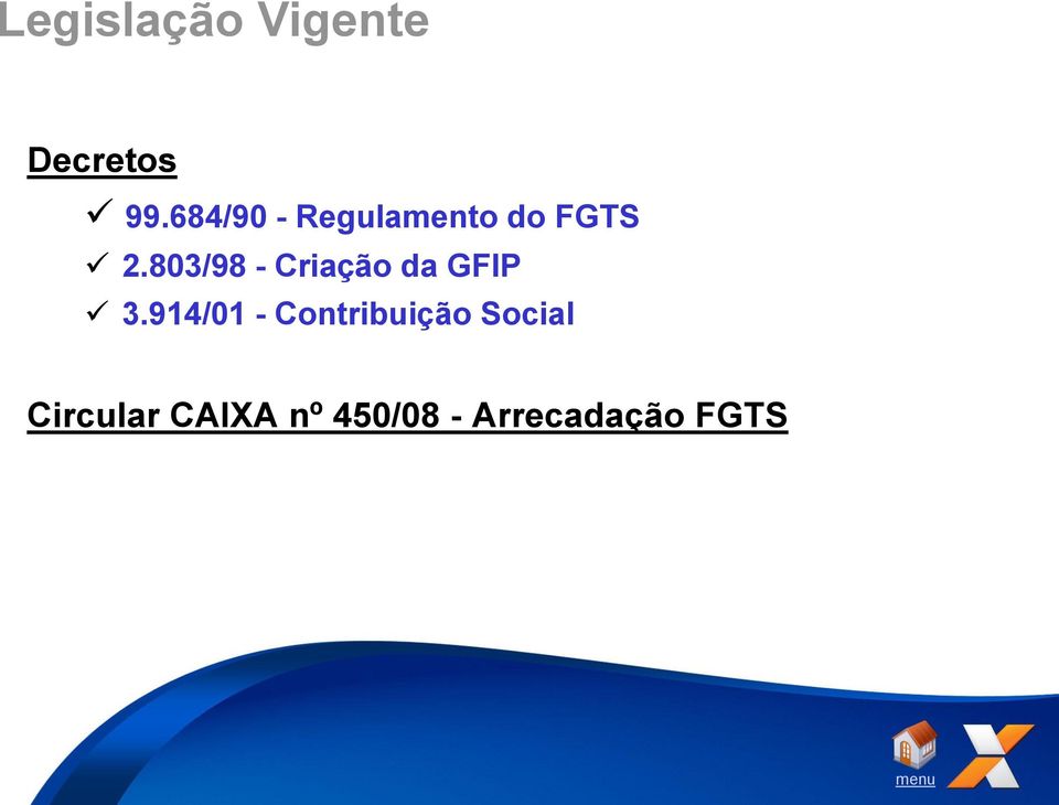 803/98 - Criação da GFIP 3.