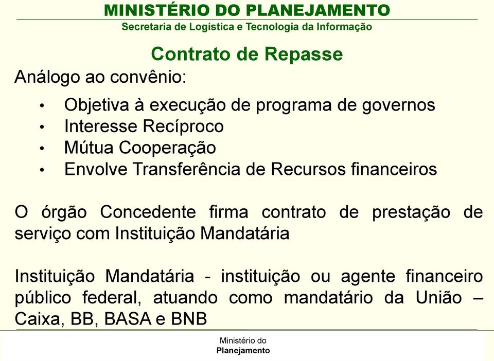 firma contrato de prestação de serviço com Instituição Mandatária Instituição Mandatária -