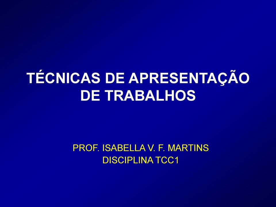 TRABALHOS PROF.