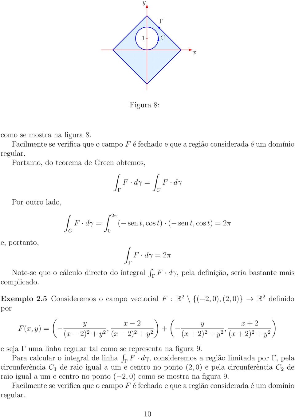 definição, seria bastante mais complicado. Eemplo 2.