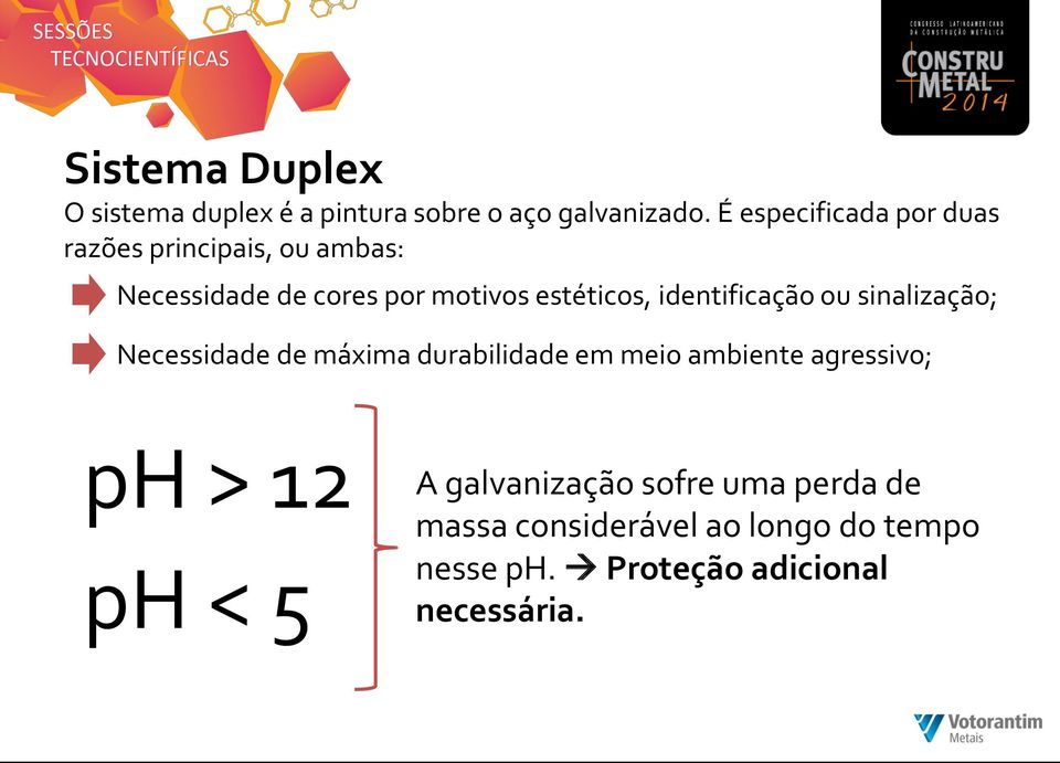 identificação ou sinalização; Necessidade de máxima durabilidade em meio ambiente agressivo; ph