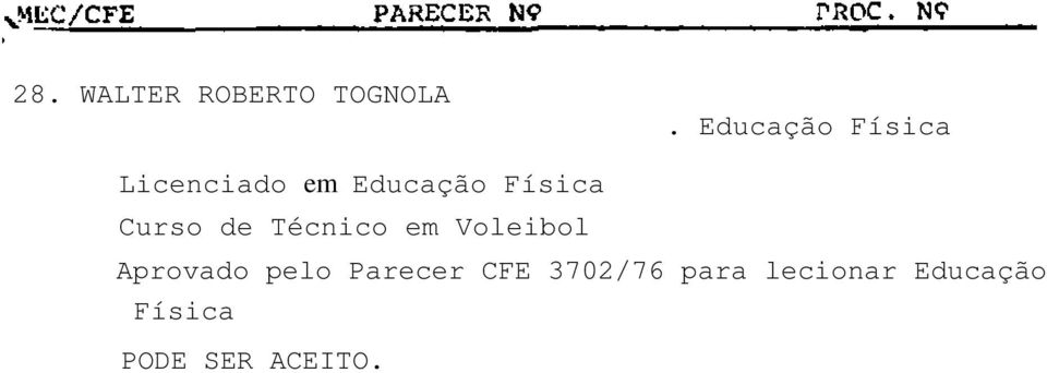 Física Curso de Técnico em Voleibol