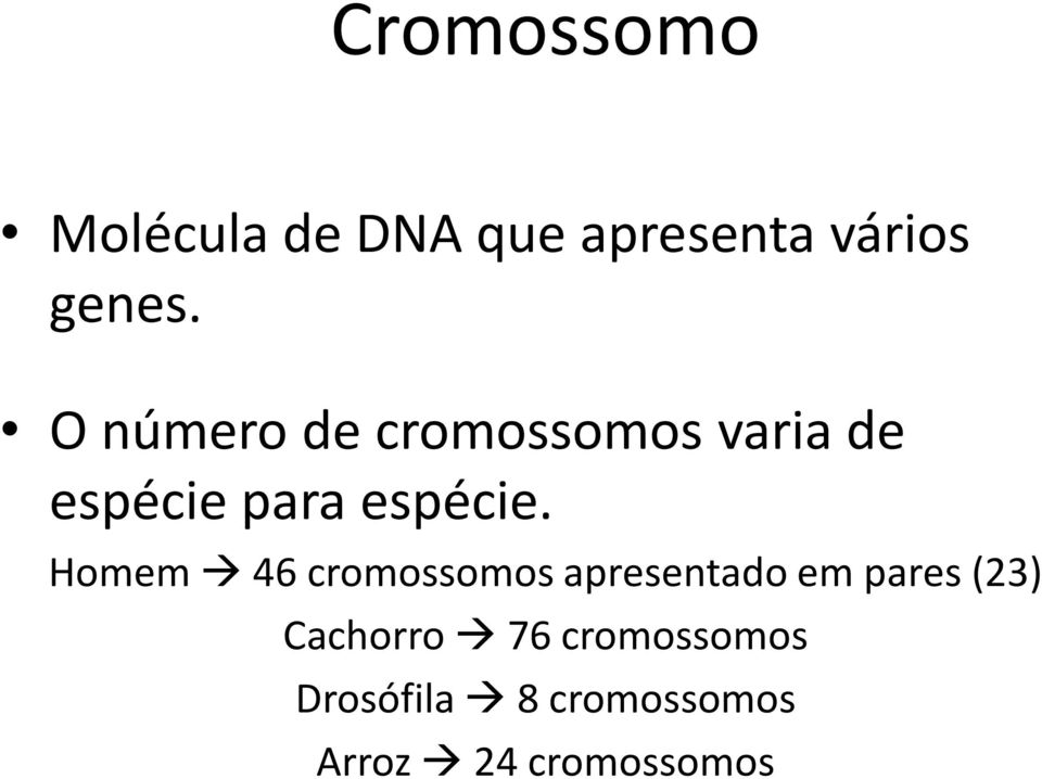 Homem 46 cromossomos apresentado em pares (23) Cachorro