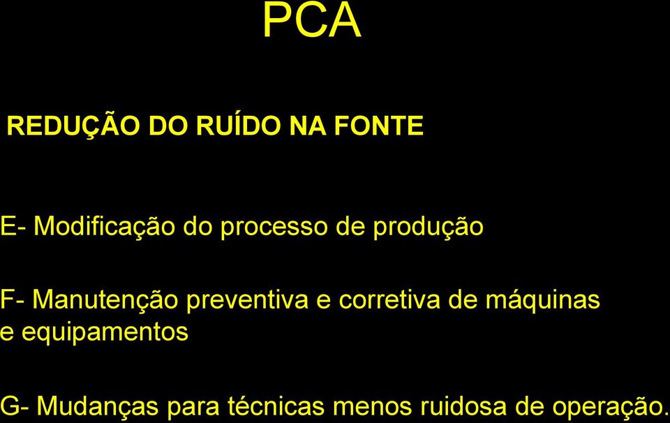 preventiva e corretiva de máquinas e